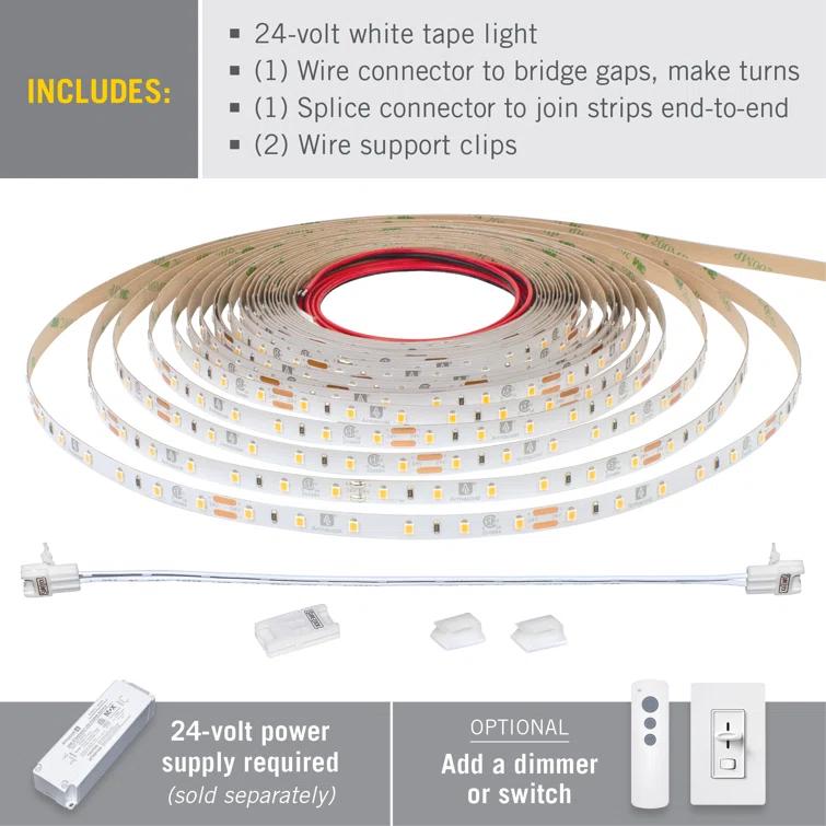 RibbonFlex Pro, 24V, 5000K, 30LEDs/M, IP20, 10M Under Cabinet Strip Light