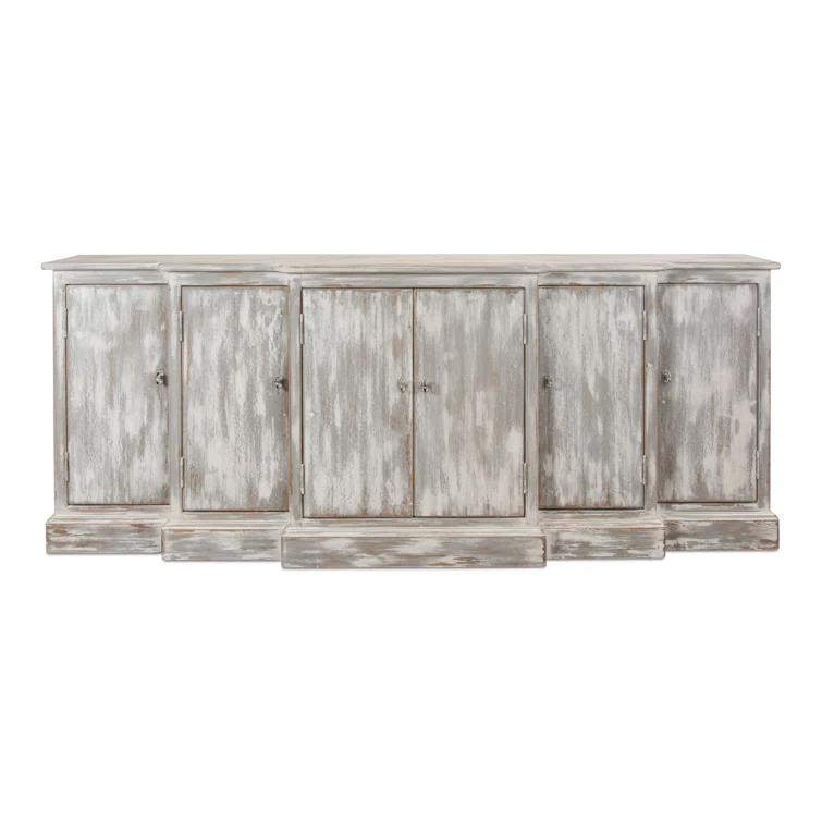 Waterfall 80'' Solid Wood Sideboard