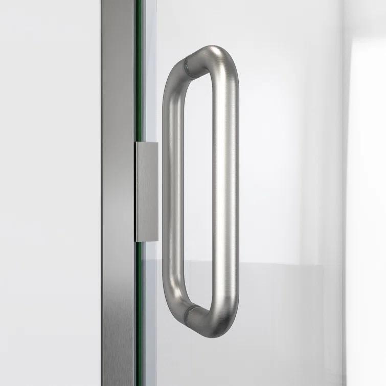 DreamLine SDA224W720VMX04 25" - 24" W x 72.62" H Pivot Semi-Frameless Shower Door