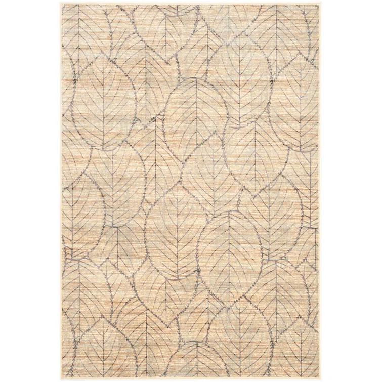 Martha Stewart Viscose Pile Floral Rug