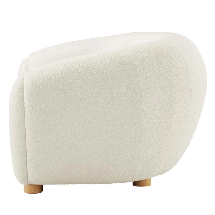 Modway Modway Abundant Boucle Upholstered Fabric Armchair