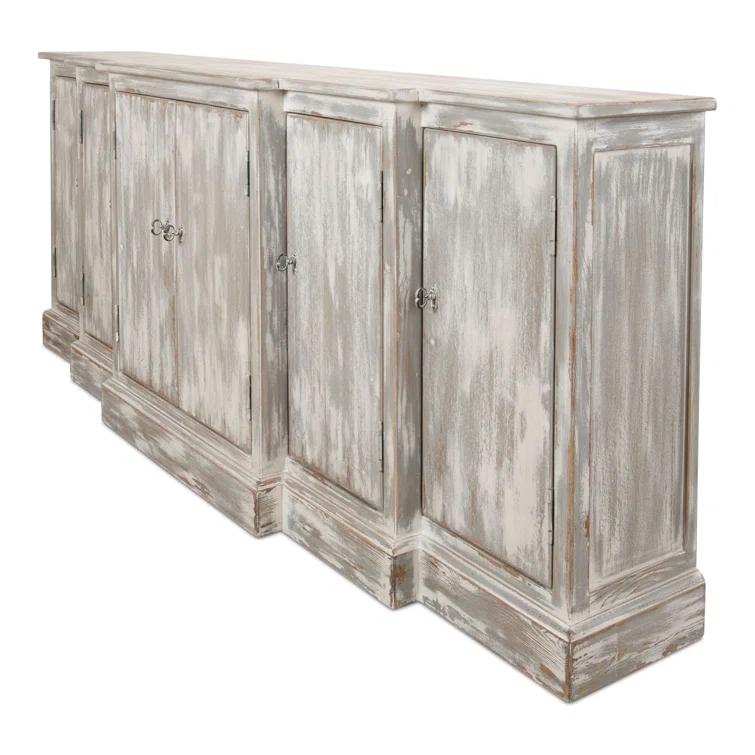 Waterfall 80'' Solid Wood Sideboard