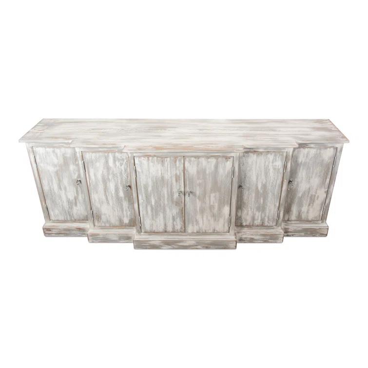 Waterfall 80'' Solid Wood Sideboard