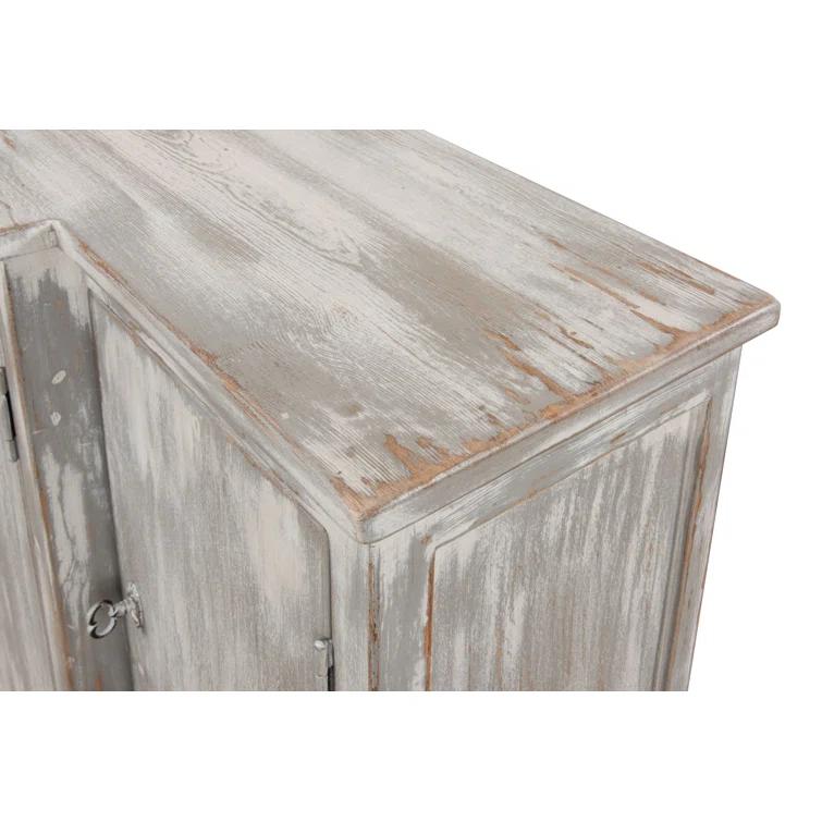 Waterfall 80'' Solid Wood Sideboard