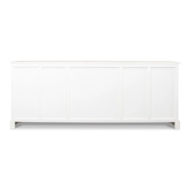 Waterfall 80'' Solid Wood Sideboard