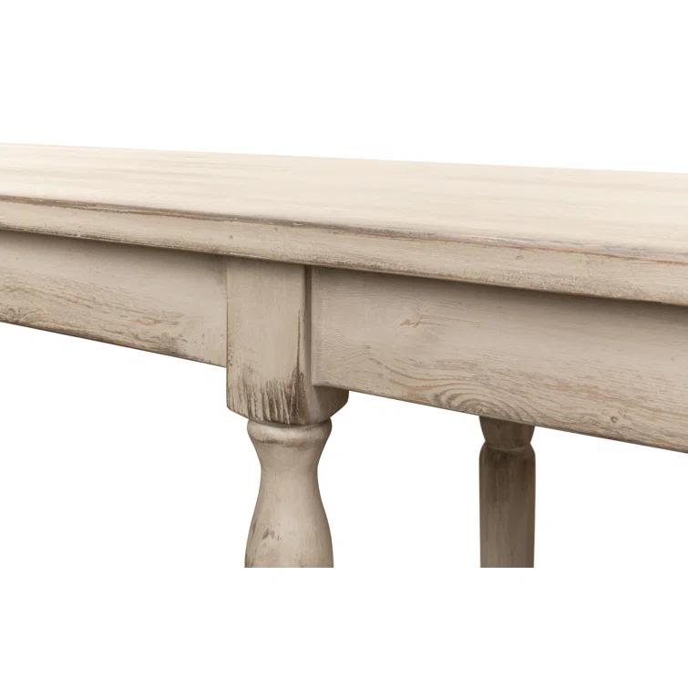 Sarreid Ltd Jensen 95'' Solid Wood Console Table