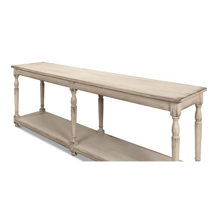 Sarreid Ltd Jensen 95'' Solid Wood Console Table