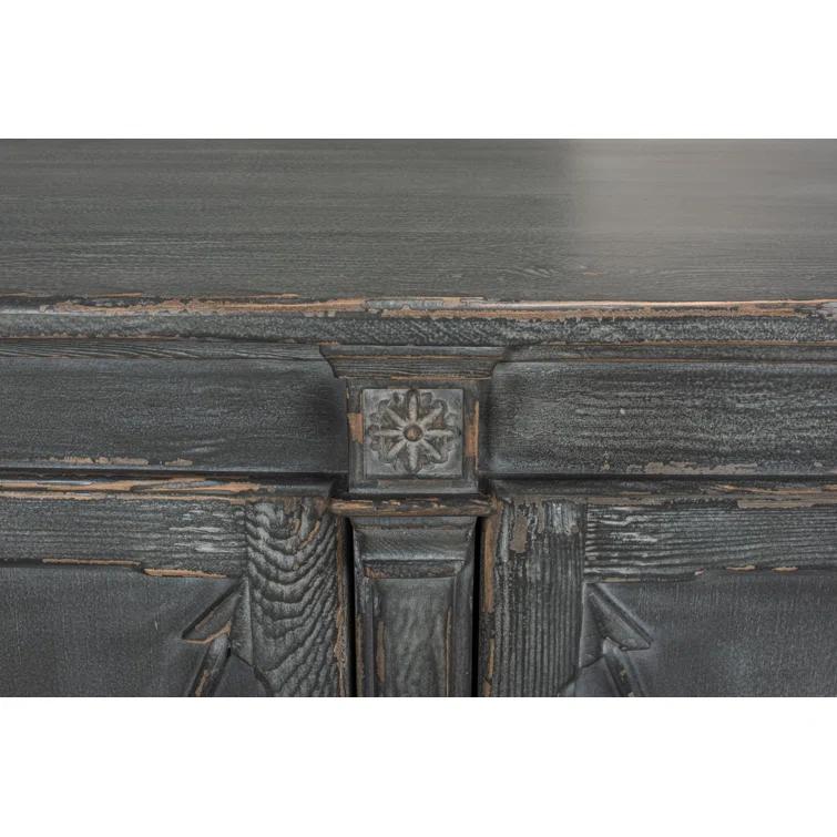 Marksman 96'' Solid Wood Sideboard