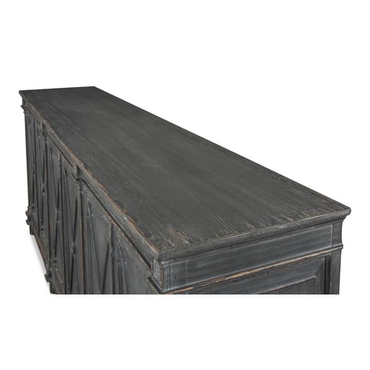 Marksman 96'' Solid Wood Sideboard