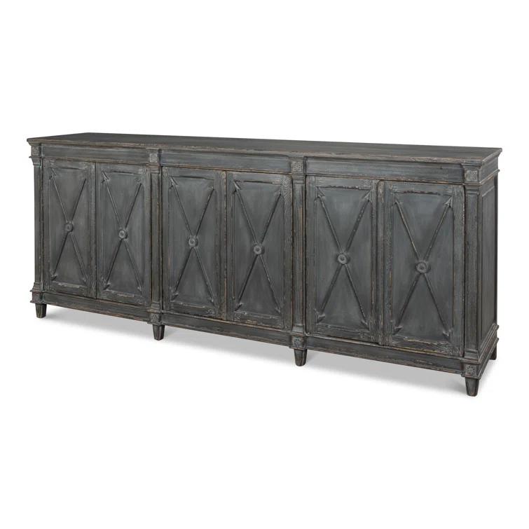Marksman 96'' Solid Wood Sideboard