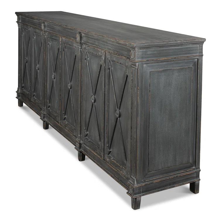 Marksman 96'' Solid Wood Sideboard