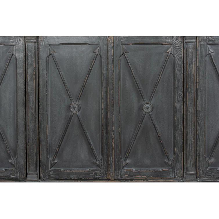 Marksman 96'' Solid Wood Sideboard