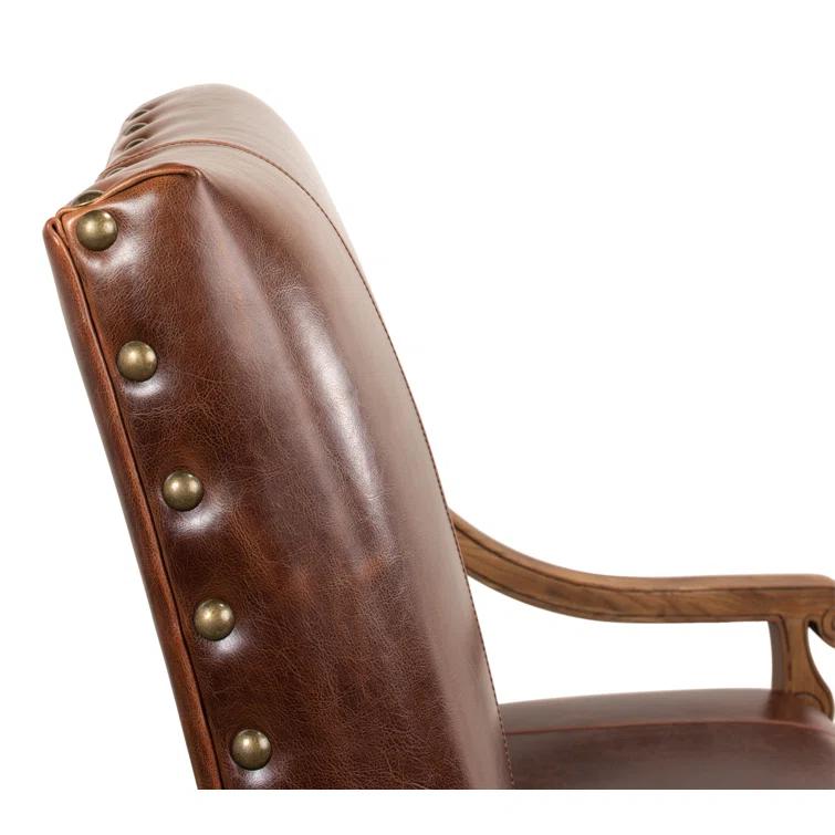 Sarreid Ltd Italian 44.5'' Leather Settee