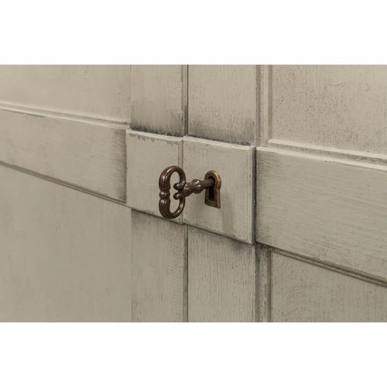 Boxholm Transitional 112'' Gray Stone Sideboard