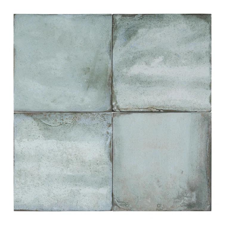 Poise 8-in. Zellige Look Glazed Porcelain Wall & Floor Tile