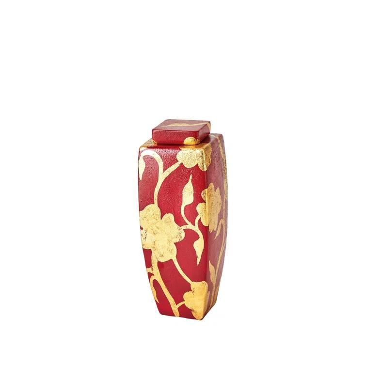 Flora Handmade Ceramic Decorative Urns & Jars