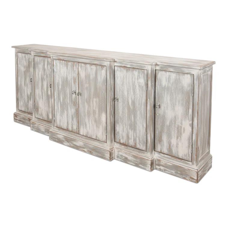Waterfall 80'' Solid Wood Sideboard