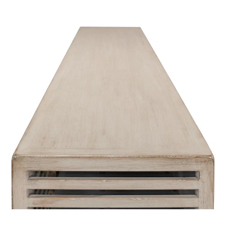 Sarreid Ltd St. Nevis 92'' Solid Wood Sideboard