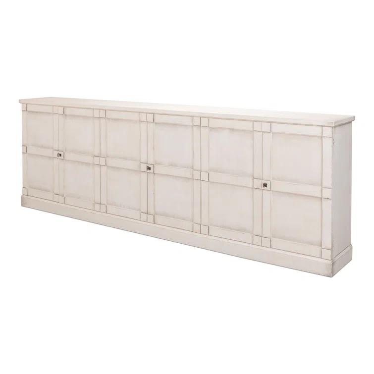 Boxholm Transitional 112'' Gray Stone Sideboard