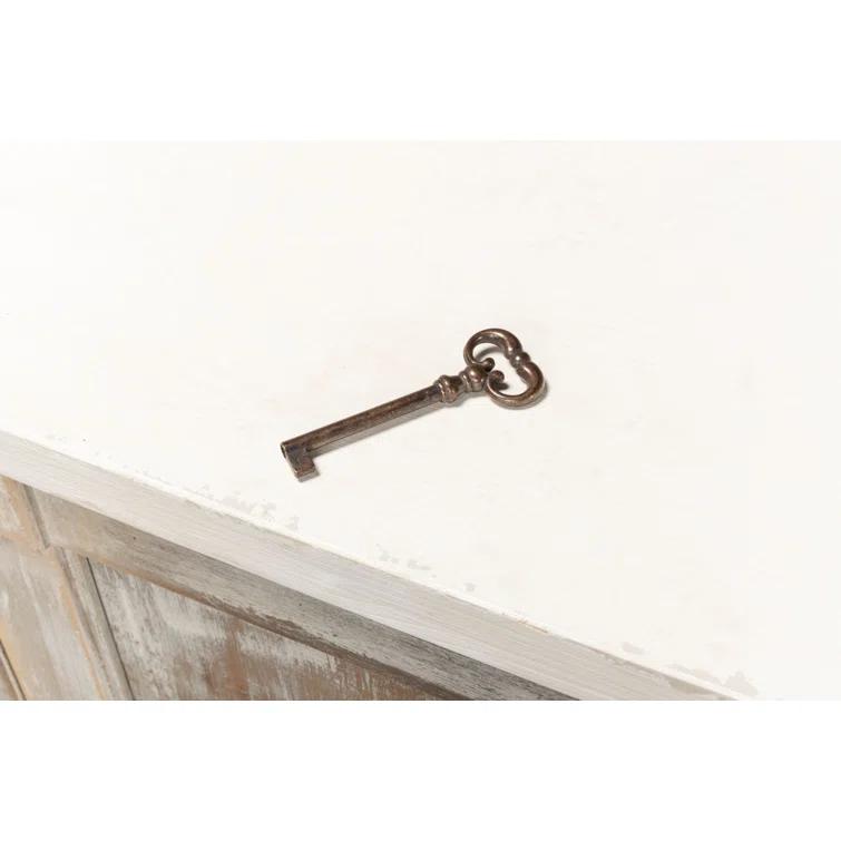 Boxholm Transitional 112'' Gray Stone Sideboard