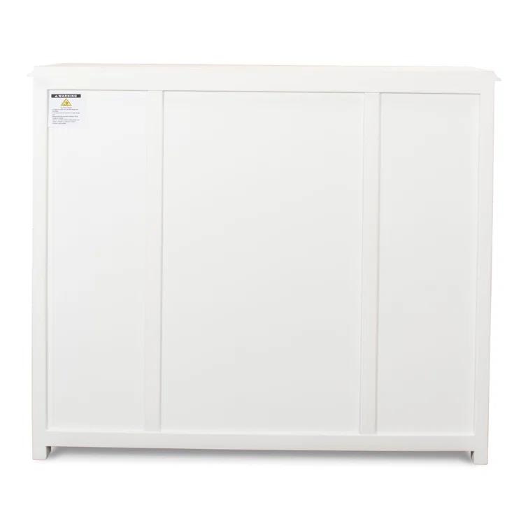 Elegant Transitional White 3-Drawer Sideboard - 51" Width