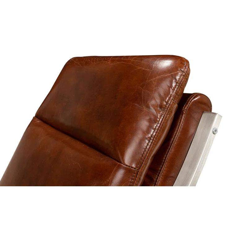 Mc Queen Leather Accent Chair