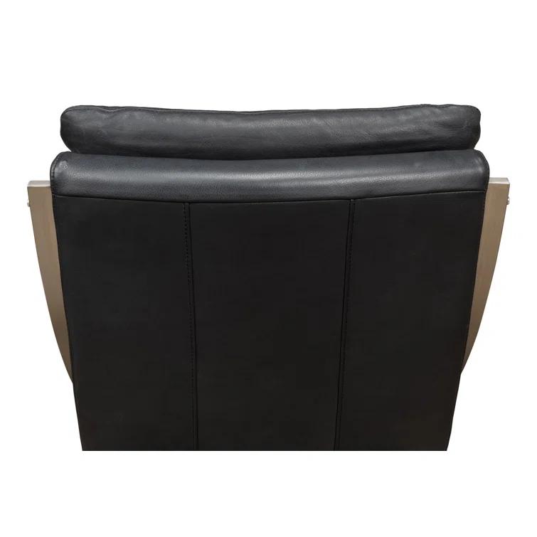 Mc Queen Leather Accent Chair