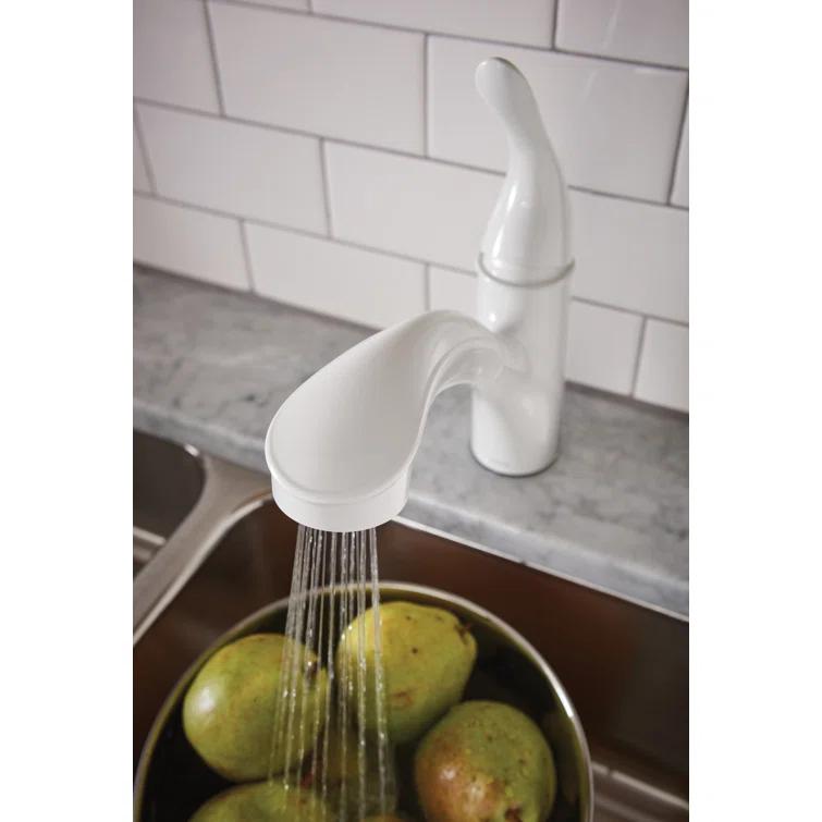 Moen Brecklyn Single-Handle Pull-Out Sprayer Kitchen Faucet with Power Clean Technology