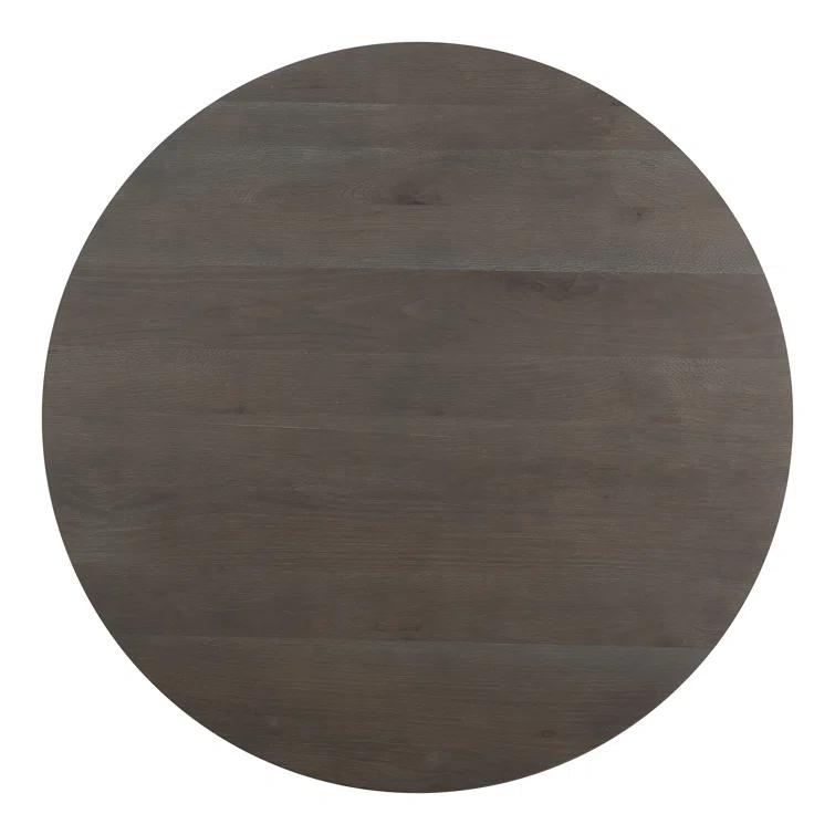 Alford Round Coffee Table - Brown