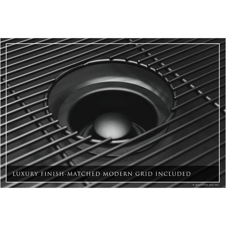 Matte Black Fireclay Single Bowl Farmhouse Kitchen Sink