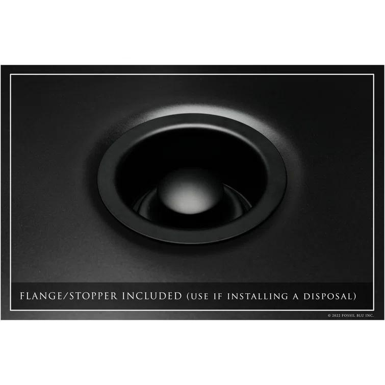 Matte Black Fireclay Single Bowl Farmhouse Kitchen Sink