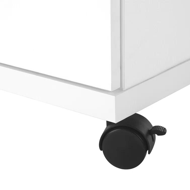 23'' H x 18'' W Printer Stand with Wheels