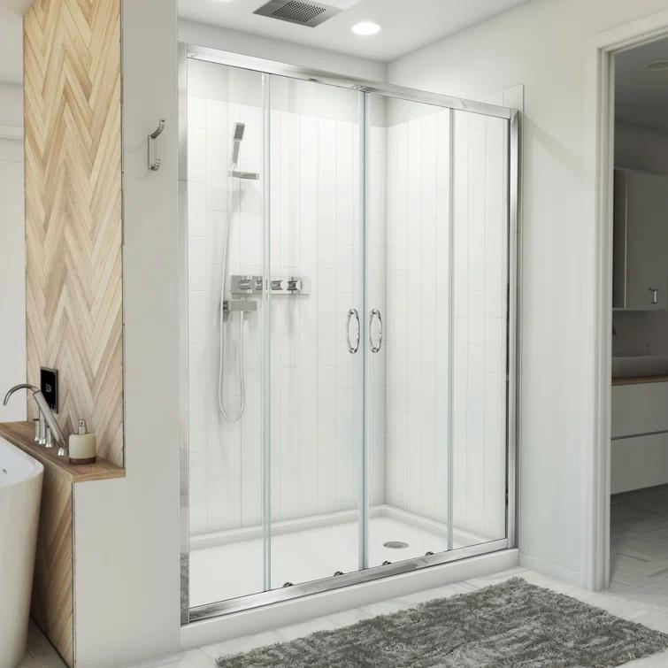 SlimLine 60" x 34" Single Threshold Shower Base