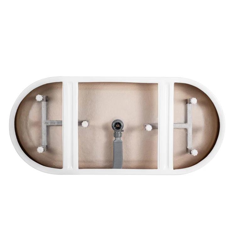 54'' x 29'' Freestanding Soaking Acrylic Bathtub