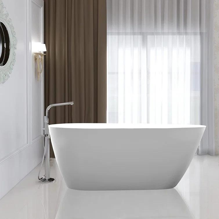 Freestanding Soaking Acrylic Bathtub