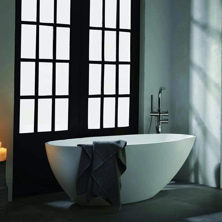 Freestanding Soaking Acrylic Bathtub