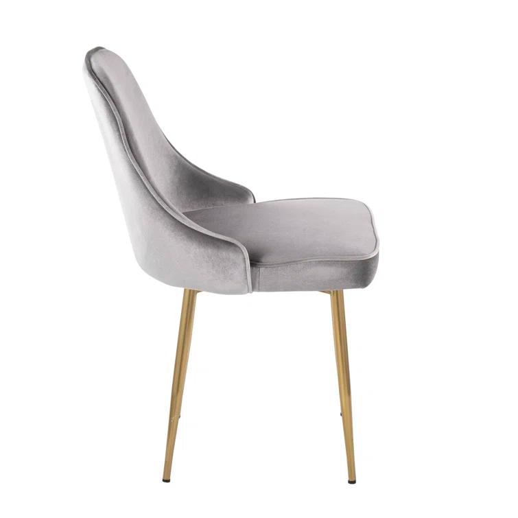 Stanca 20'' H Velvet Upholstered Side Chair