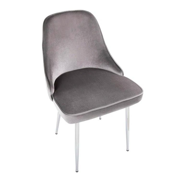 Stanca 20'' H Velvet Upholstered Side Chair