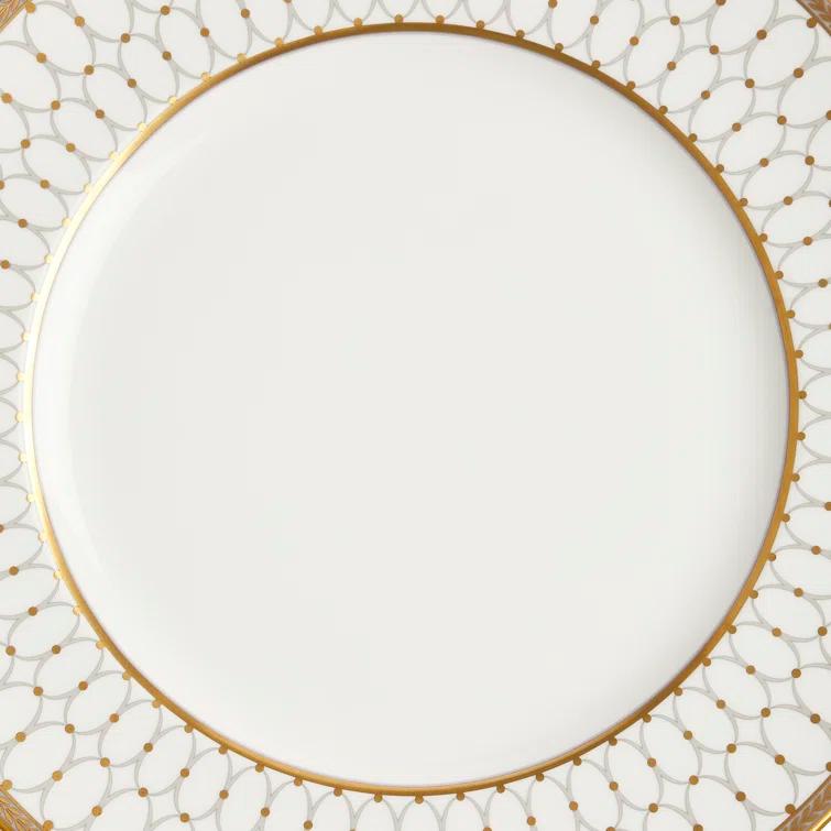 Wedgwood Renaissance Grey 10.76" Dinner Plate | Wayfair