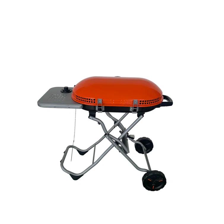 GrillFest Grillfest Folding Gas Grill Single Burner Portable Liquid Propane Gas Grill