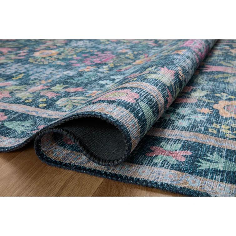 Rifle Paper Co. X Loloi Maison Frances Blue / Multi Area Rug