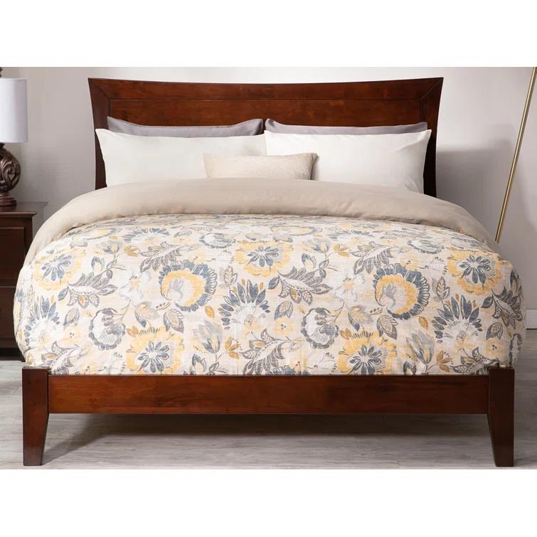 Metro Low Profile Solid Wood Platform Bed