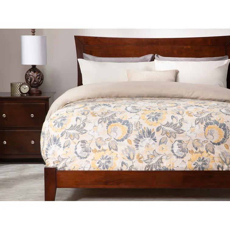 Metro Low Profile Solid Wood Platform Bed