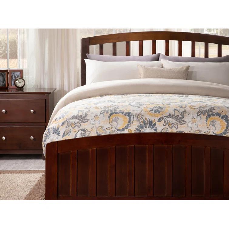 Richmond Solid Wood Low Profile Platform Bed