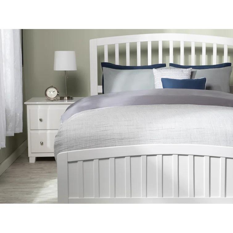 Richmond Solid Wood Low Profile Platform Bed