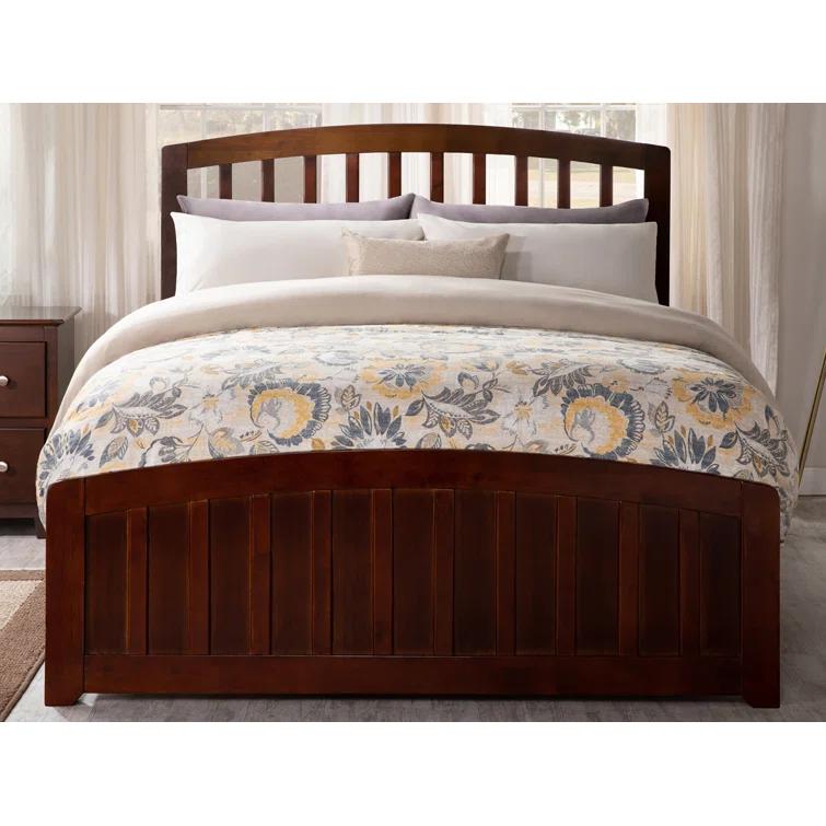Richmond Solid Wood Low Profile Platform Bed