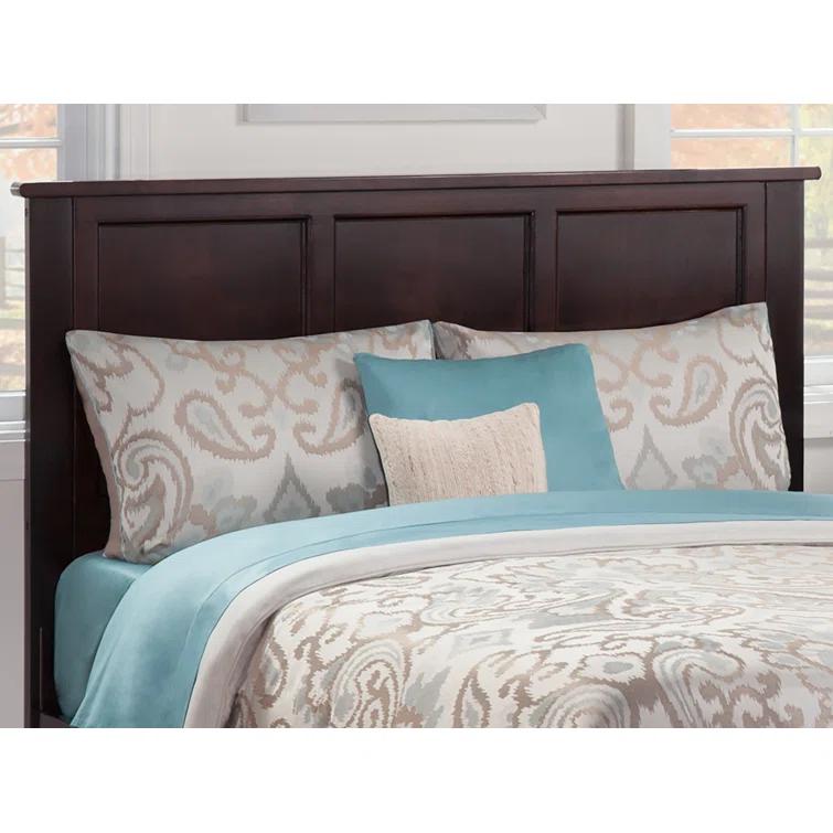 Madison Solid Wood Low Profile Platform Bed with Matching Footboard