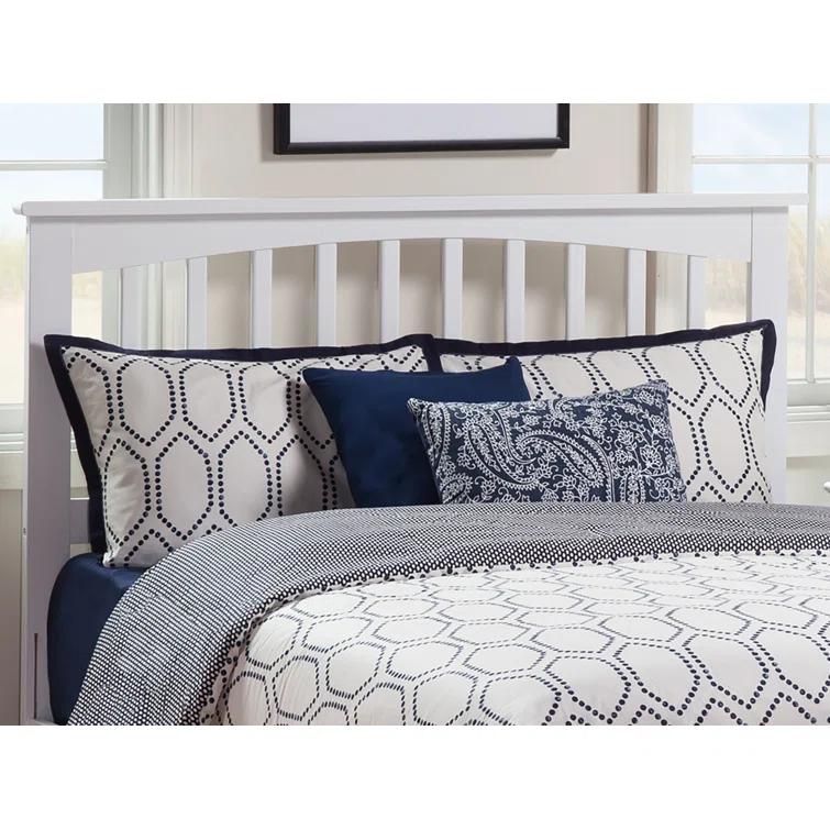 AFI Furnishings Mission Low Profile Solid Wood Platform Bed with Matching Footboard