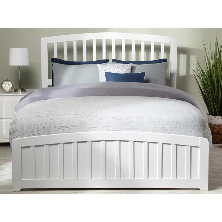 Richmond Solid Wood Low Profile Platform Bed