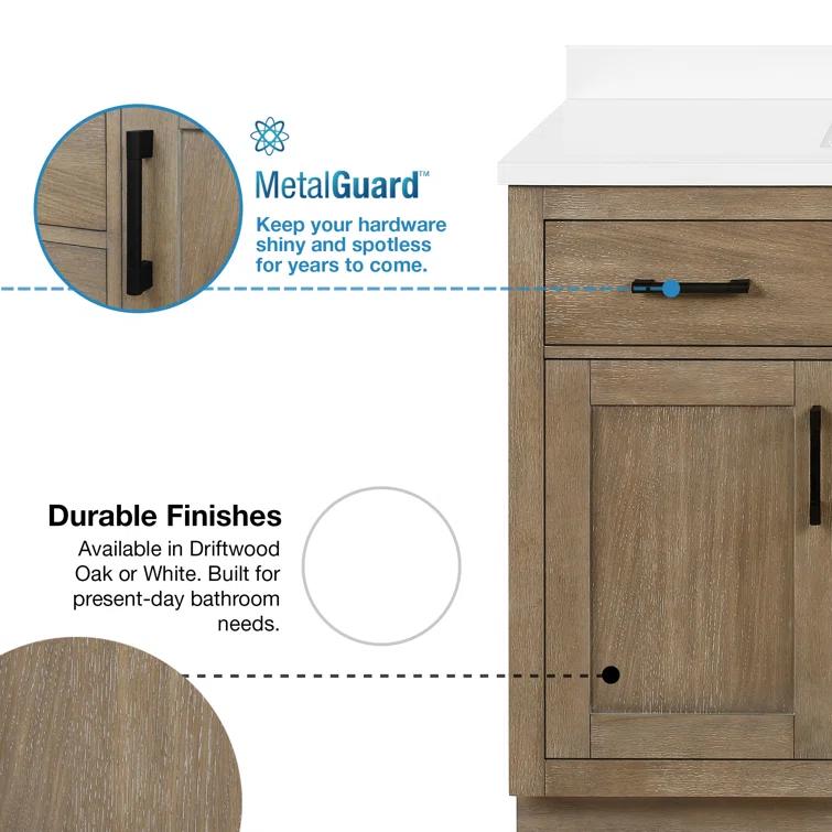 OVE Decors Bailey 48" Single Bathroom Vanity with Premium Countertop